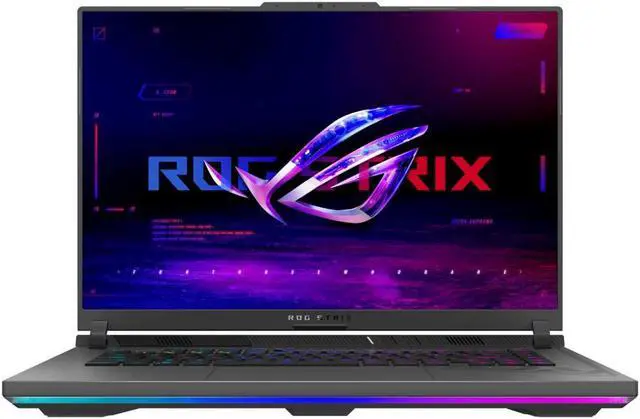 Main image of ASUS ROG Strix G16 G614JI-SS74 16" WUXGA Gaming Laptop Intel Core i7-13650HX 2.1 GHz up to 4.9 GHz NVIDIA GeForce RTX 4070 16GB DDR5 1TB SSD Windows 11 Home