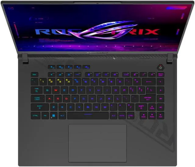 Alt view image 3 of 6 - ASUS ROG Strix G16 G614JI-SS74 16" WUXGA Gaming Laptop Intel Core i7-13650HX 2.1 GHz up to 4.9 GHz NVIDIA GeForce RTX 4070 16GB DDR5 1TB SSD Windows 11 Home
