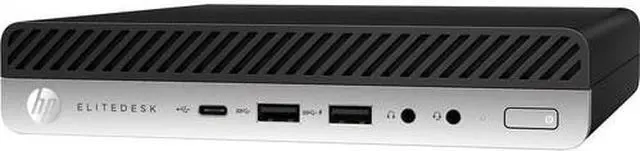 Alt view image 4 of 5 - HP SB Elitedesk 800 G4 DM Core i5-8500T 8GB RAM 256GB SSD 4CB30UT#ABA
