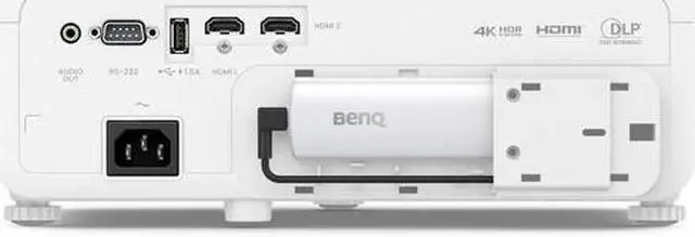Alt view image 5 of 6 - BenQ TK710STi 3200-Lumen XPR UHD 4K Gaming Projector Short-Throw 3200 ANSI Laser DLP HDMI HDR10 & HLG Support Android TV Dongle - TK710STi