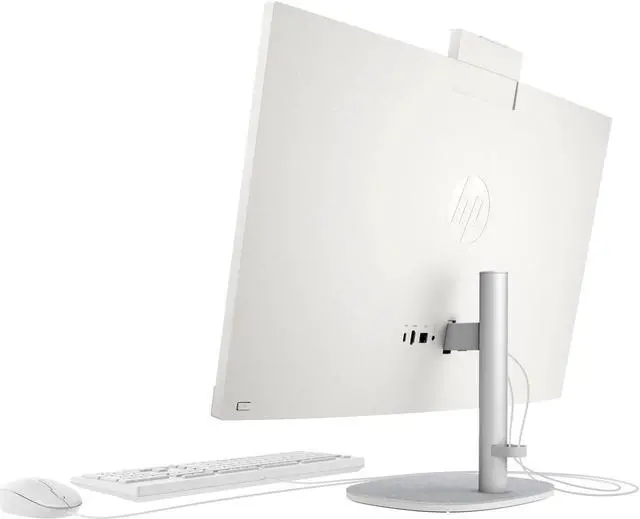 Alt view image 3 of 4 - HP 27-CR0000T 27" FHD IPS All-in-One Desktop Intel Core i3-1315U 1.2 GHz up to 4.5 GHz 8GB DDR4-3200 RAM 256GB NVMe M.2 SSD Intel UHD Graphics Windows 11 Home, White - 946D3AV-V012