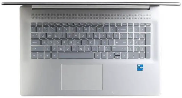 Alt view image 5 of 6 - HP 17-CP2134OD 8L9A8UA 17.3 Inches HD+ Laptop - Natural Silver - AMD Ryzen 3 7320U 2.4 GHz - 8 GB LPDDR5 RAM - 256 GB NVMe Solid State Drive - Wi-Fi 6 - LCD - Windows 11 Home