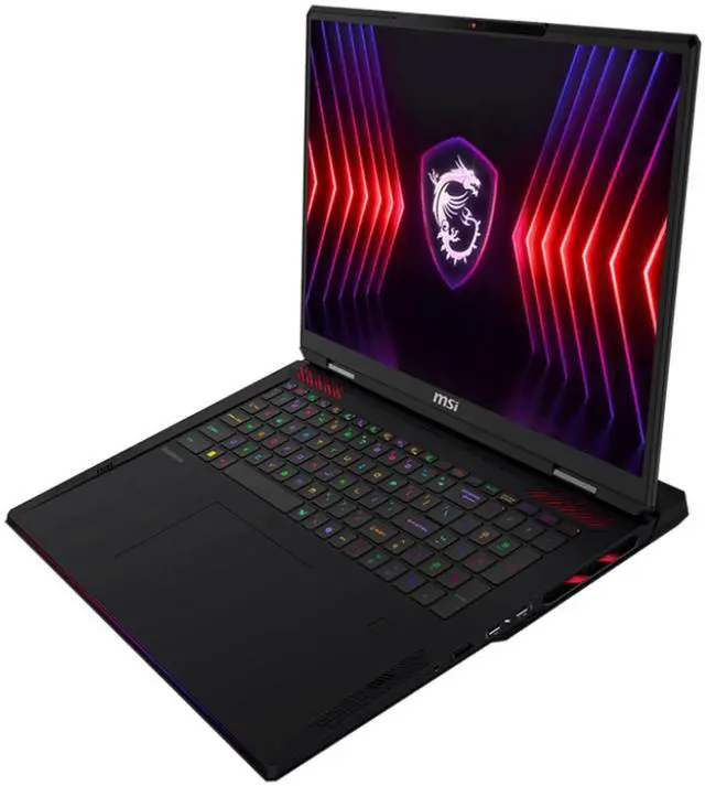 Alt view image 3 of 5 - MSI Raider A18 HX A7VHG-024US 18" QHD+ IPS 240Hz AMD Ryzen 9 7945HX 2.5 GHz up to 5.4 GHz 32GB DDR5 1TB SSD NVIDIA GeForce RTX 4080 Windows 11 Home Gaming Laptop, Black