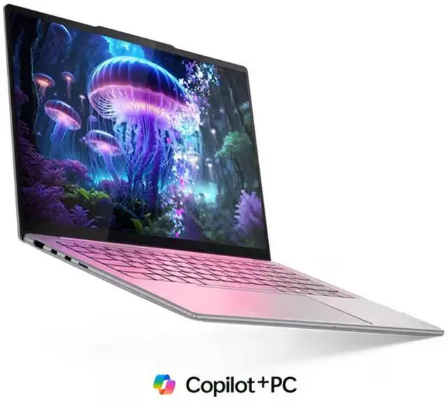 Alt view image 2 of 6 - Lenovo Slim 7i Copilot+ Aura Edition Intel Core Ultra 7 Processor 258V 32GB Memory 1TB SSD 14" OLED Touchscreen Windows 11 Home 83MC0005US