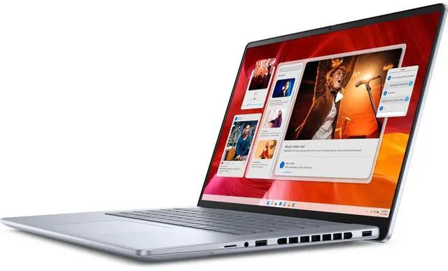 Alt view image 3 of 5 - Dell Inspiron Plus 16" FHD+ Touchscreen Intel Core Ultra 7 155H 1.4 GHz up to 4.8 GHz 32 GB 1 TB SSD Intel Arc Graphics Windows 11 Home Laptop, Ice Blue - 7059BLU-PUS