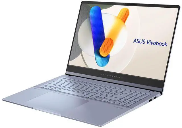 Alt view image 2 of 6 - ASUS VivoBook S 15 15.6" 3K OLED Intel Ultra 7 155H 1.4 GHz up to 4.8 GHz 16GB RAM 1TB M.2 NVME PCIe 4.0 SSD Intel Arc Graphics Windows 11 Home Laptop, Mist Blue - S5506MA-WS76