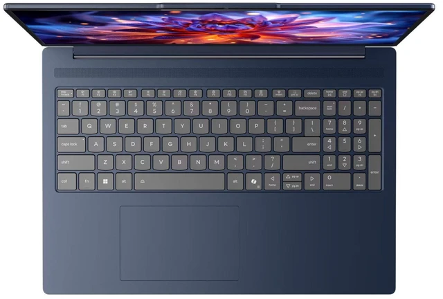 Alt view image 3 of 5 - Lenovo IdeaPad Slim 5i 16" WUXGA Touch Intel Core Ultra 7 355 2.3 GHz up to 4.7 GHz 16GB DDR5 1TB SSD Intel Graphics Windows 11 Home Laptop, Blue - 83S6000BUS