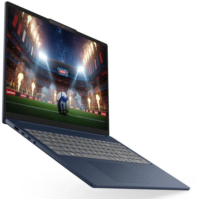 Alt view image 2 of 5 - Lenovo IdeaPad Slim 5i 16" WUXGA Touch Intel Core Ultra 7 355 2.3 GHz up to 4.7 GHz 16GB DDR5 1TB SSD Intel Graphics Windows 11 Home Laptop, Blue - 83S6000BUS