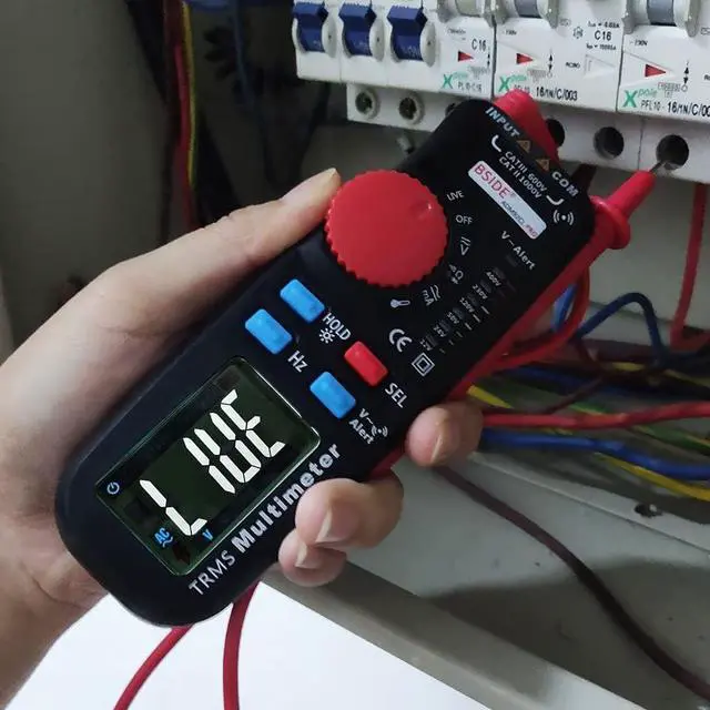 Alt view image 5 of 5 - DURFICST ADM92CL PRO Dual Mode TRMS Mini Multimeter AC/DC Voltage Current Resistance Diode Capacitance Frequency Meter 6000 Counts Display with Data Hold Backlight Auto Power Off Function