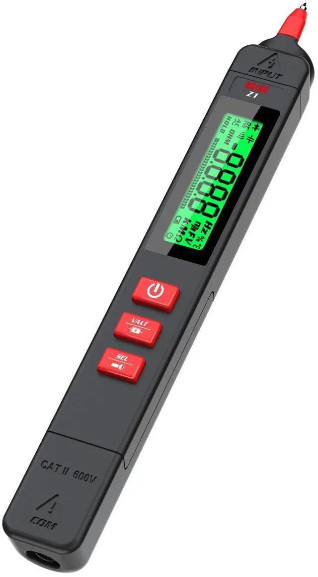 Main image of DURFICST Z1 Single-Pole Non-Contact Voltage Tester Kit Automatic Multimeter with Crocodile Clips, Extension Probes, 2m Test Cable, Voltage Ohm Continuity Phase Capacitance Diode Tester