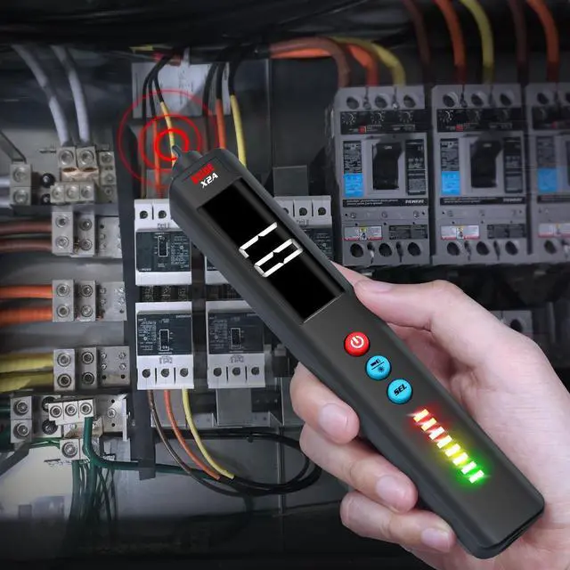 Alt view image 6 of 7 - DURFICST X2A Smart Digital Multimeter, Laser Indication, Non-Contact AC DC Voltage Tester, Auto Range, Capacitance Diode Ohm Hz NCV