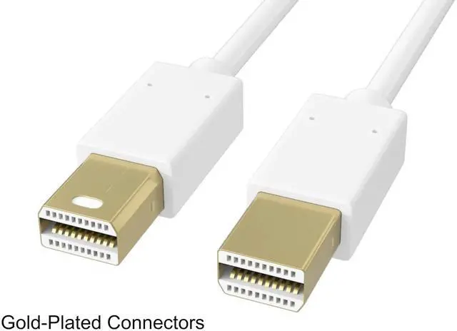 Alt view image 4 of 6 - Cable Leader 10ft Mini DisplayPort to Mini DisplayPort Cable, 4K@60Hz, DP1.2, Mini DP Monitor Cable