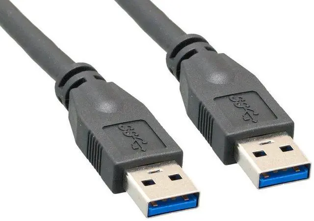 Main image of Cable Leader 6ft USB 3.0 A Male to A Male Cable, Black