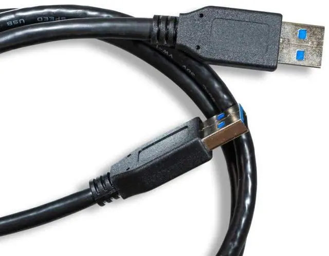 Alt view image 4 of 4 - Cable Leader 6ft USB 3.0 A Male to A Male Cable, Black
