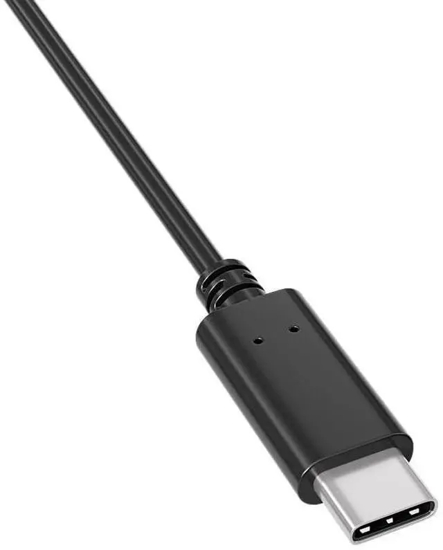 Alt view image 2 of 5 - CableLeader USB 2.0 Type C to Micro-B, M/M, 480M 3A, High-Speed Data Sync & Fast Charging for Laptop PC Smartphone Tablet, Black, 1 Meter