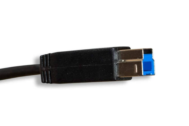 Alt view image 3 of 4 - Cable Leader 6ft USB 3.0 A Male to B Male Cable, Black