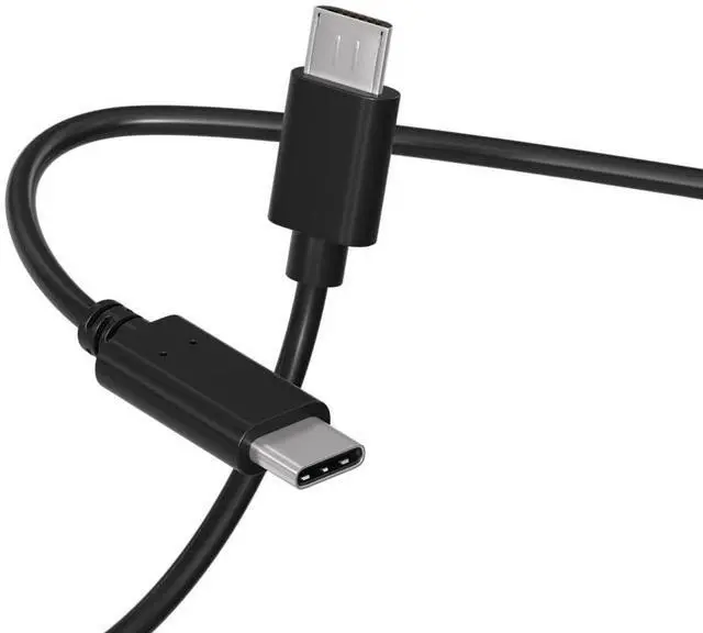 Alt view image 5 of 5 - CableLeader USB 2.0 Type C to Micro-B, M/M, 480M 3A, High-Speed Data Sync & Fast Charging for Laptop PC Smartphone Tablet, Black, 1 Meter