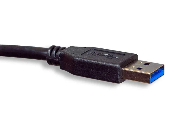 Alt view image 4 of 4 - Cable Leader 6ft USB 3.0 A Male to B Male Cable, Black
