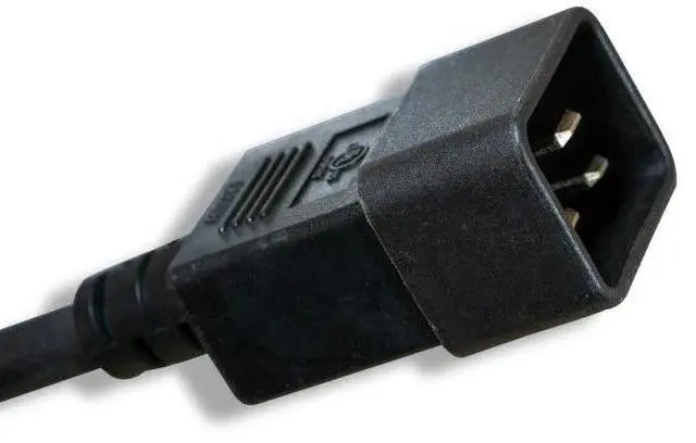 Alt view image 3 of 4 - Cable Leader 14AWG 15A 250V SJT Power Cord IEC320 C20 to IEC320 C19 (3 Feet)