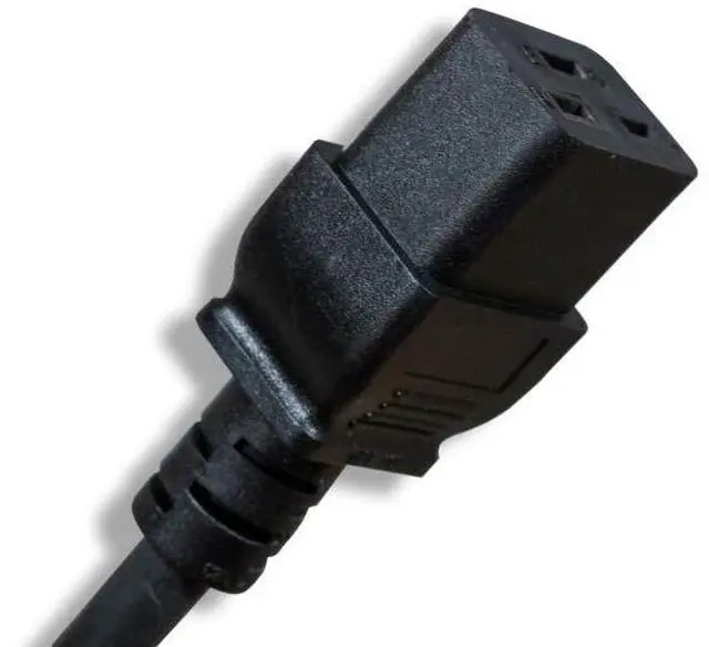 Alt view image 4 of 4 - Cable Leader 14AWG 15A 250V SJT Power Cord IEC320 C20 to IEC320 C19 (3 Feet)