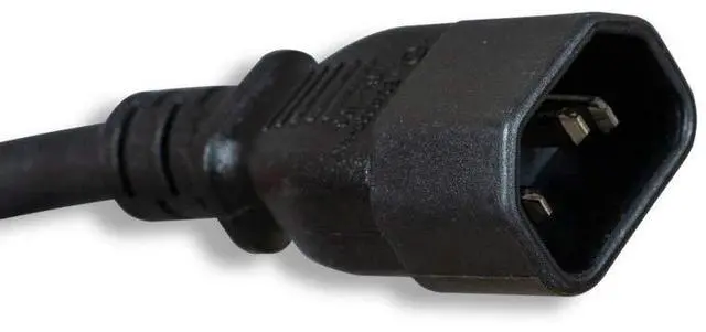 Alt view image 4 of 5 - cablelera ac extension power cord, iec320 c14 to iec320 c15, 14 awg, 15a, 250v (zwacdeae-03)