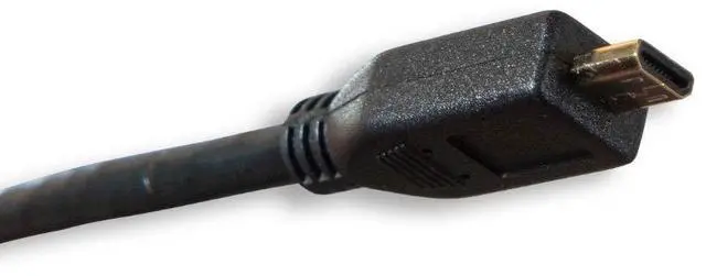 Alt view image 4 of 4 - High Speed Micro HDMI to HDMI Cable 34AWG 3ft
