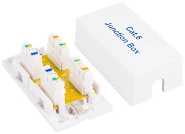 Alt view image 2 of 4 - cable leader cat6 junction box, 110 punch down style