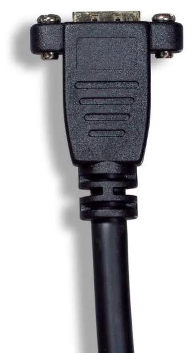 Alt view image 5 of 6 - Cable Leader 10ft HDMI Panel-Mount Male to Female Extension Cable with Ethernet