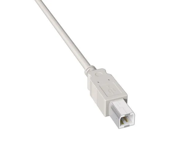 Alt view image 3 of 3 - Cable Leader 10ft USB Printer Cable, USB 2.0 Type A Male to B Male Cord, 480Mbps Double-Shielded, White - USB A to B Cable for HP Canon Epson Brother Printer, Scanner, MIDI Keyboard & DAC