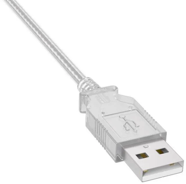 Alt view image 2 of 3 - Cable Leader 10ft USB Printer Cable, USB 2.0 Type A Male to B Male Cord, 480Mbps Double-Shielded, Clear - USB A to B Cable for HP Canon Epson Brother Printer, Scanner, MIDI Keyboard & DAC