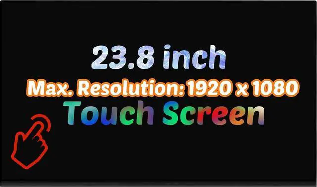 Main image of 23.8" Screen Replacement for HP EliteOne 800 G4 AiO L32191-001 Touch Screen LCD Display FHD(1920x1080) (Only for Touch Version !!)