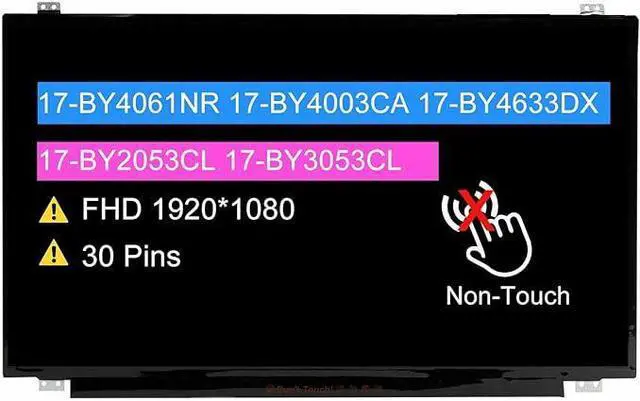 Main image of Replacement for Acer Nitro 5 AN515-54 Series LCD Screen for Nitro AN515-54-5812 LCD Display AN515-54-526C AN515-54-599H FHD 60HZ 30 Pins LCD Screen Laptop Panel(Only for Non-Touch Screen)