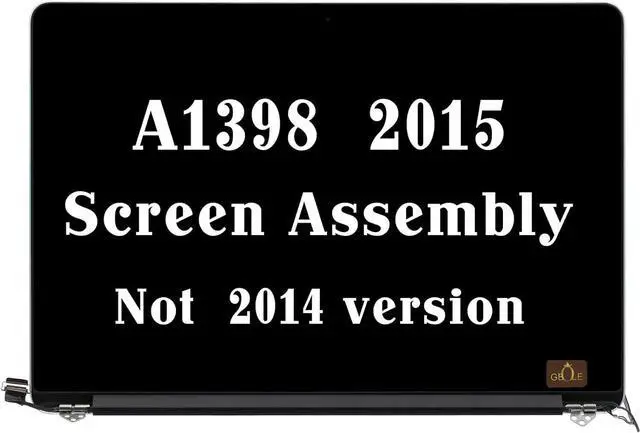 Main image of NUOLAISUN Screen Replacement for MacBook Pro Retina A1398 LCD Screen Display Assembly Mid 2015 EMC 2909 2910 661-02532 (** do not fit A1398 2012-2014 Year**)