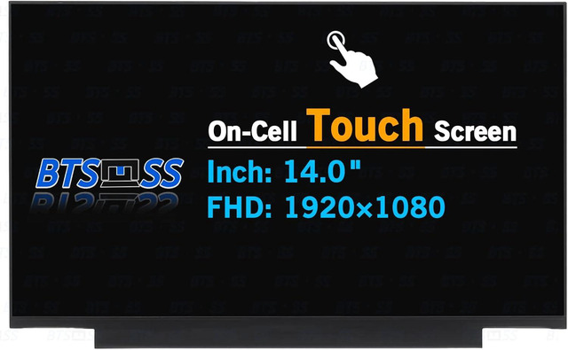 thumbnail image 2 of 14-inch FHD Matte LED LCD Screen For Lenovo Chromebook 14e (Non-Touch, 30-Pin, 1920x1080) 2 of 4