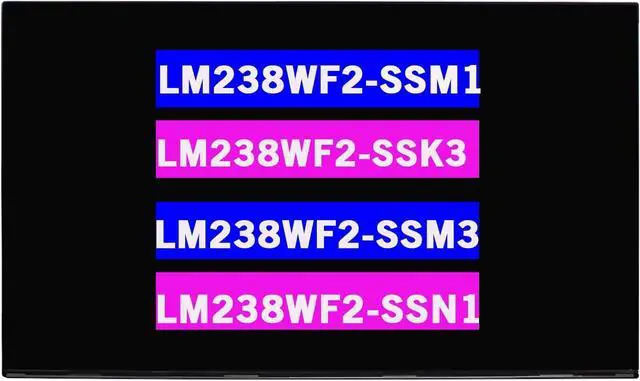 Main image of NUOLAISUN Replacement LM238WF2-SSM1 for LM238WF2-SSK3 LM238WF2-SSM3 LM238WF2-SSN1 Non-Touch 23.8" FHD LCD Display LCD Screen 1920×1080