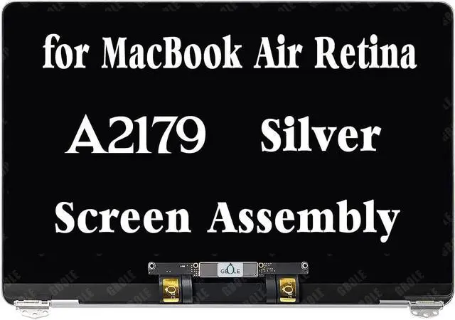 Main image of Replacement for A2179 Retina 2020 Full LCD Screen Display Assembly EMC 3302 MVH22 MVH42 MVH52 MWTJ2 MWTK2 MWTL2 (Silver)