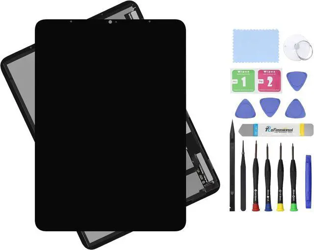 Main image of 11" LCD Screen Replacement for iPad Pro 11 2021 3rd 4th Gen A2377 A2459 A2301 A2460 2022 A2435 A2761 A2762 A2759 Display OLED LCD Assembly and Glass Touch Digitizer Premium Repair Kit Black