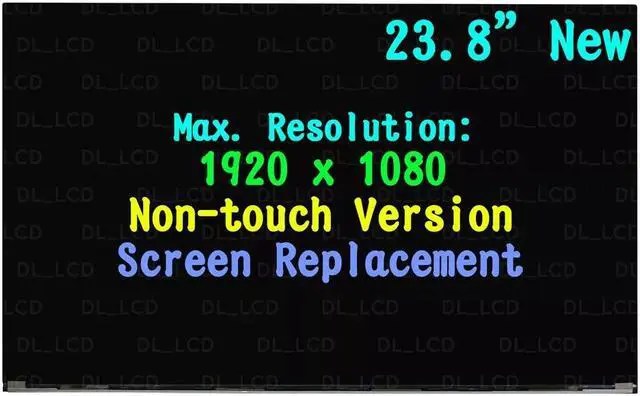 Main image of 23.8" for M84859-001 318L5AA LCD Panel Display Screen FHD Non-Touch LCD Display