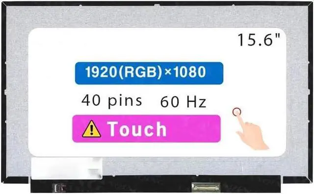 Main image of Screen Replacement for Acer Aspire 5 A515-57T-373L 15.6" FHD 1920x1080 40 pin LCD Touch Screen Display Panel