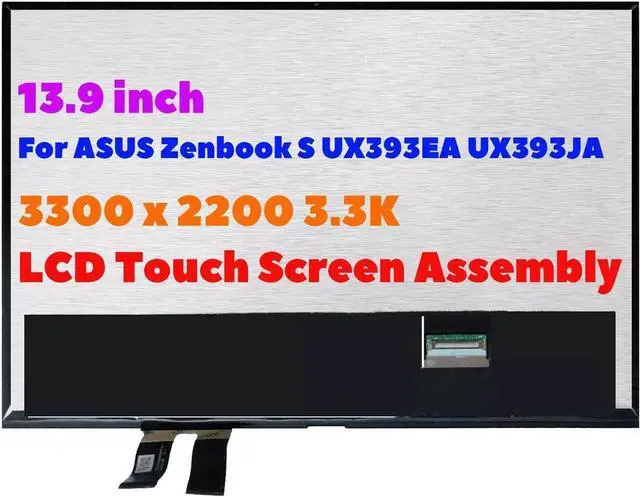 Main image of GBOLE 13.9" 3.3K 3300 x 2200 LCD Touch Screen Display Assembly for ASUS Zenbook S UX393EA UX393JA