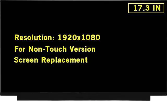 Main image of GBOLE 17.3" New Screen Replacement for Acer Nitro 5 AN517-51 AN517-51-51N1 AN517-51-52CK AN517-51-56SW AN517-51-56YW FHD 1920x1080 30Pin 72% NTSC 60Hz LED LCD Display Screen Panel (Not for 144Hz)