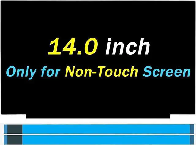 Main image of GBOLE Replacement for Dell Alienware X14 R1 LCD Screen 14.0" 144Hz 40 Pins 1920X1080 LED Laptop Display Digitizer Panel (Only for Non-Touch Screen)