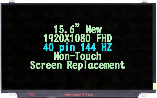 Main image of GBOLE for Asus Zephyrus M gm501gs-xs74 B156HAN07.1 15.6" 144 Hz 40 Pins 72% NTSC FHD 1920x1080 IPS Matte LCD Non-Touch Screen Replacement Display Panel (Not for 30 pins 120HZ Version)