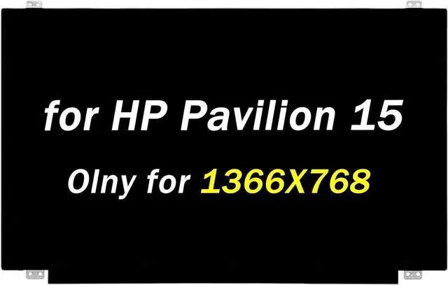 Main image of GBOLE LP156WHB(TP)(A1) LP156WHB(TP)(B1) LP156WHB(TP)(C1) Replacement for HP Pavilion 15-F233WM 15-F272WM LED Display 15-F271WM 15-1233WM 1366X768 15.6" LCD Non-Touch Screen Laptop Panel