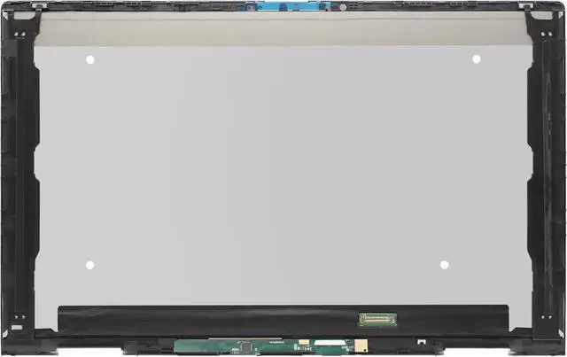 Alt view image 3 of 5 - NUOLAISUN N48155-001 LCD Touch Screen Replacement for HP Envy x360 2-in-1 15-fh0013dx 15-fh0023dx 15-fh0097nr 15-fh 15-fh0000 15-fh0xxx Digitizer Bezel Assembly FullHD (1920 * 1080)