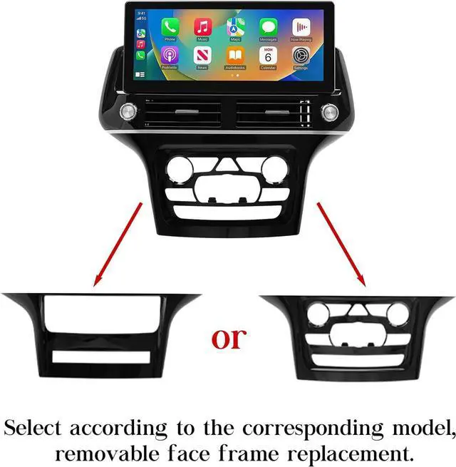 Alt view image 2 of 7 - NUOLAISUN Car Stereo Radio Dash Kit for Jeep Grand Cherokee Radio 2011-2017, 12.3" Android Head Unit TS10, 4+32G, Wireless CarPlay & Android Auto, GPS Navigation, AHD Backup Camera