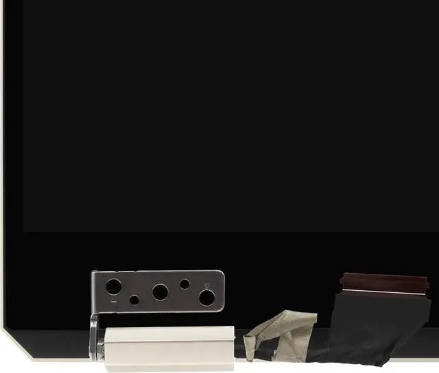 Alt view image 4 of 5 - GBOLE L64026-001 L38114-001 LCD Touch Screen Replacement for HP Spectre X360 15-DF 15T-DF 15-DF0033DX 15-DF0023DX Complete Full Top Display Hinge Up Assembly (Not for OLED) Dark Ash