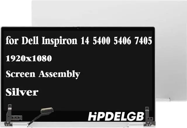 Main image of GBOLE Replacement for Dell Inspiron 14 5400 5406 2-in-1 P126G002 14.0" FHD 1920x1080 IPS LCD Display Touch Screen Assembly (Silver)