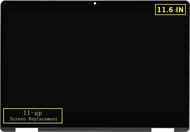Main image of GBOLE 11.6" Screen Replacement Compatible With HP Pavillion x360 11m-ap0013dx NV116WHM-A13 LCD