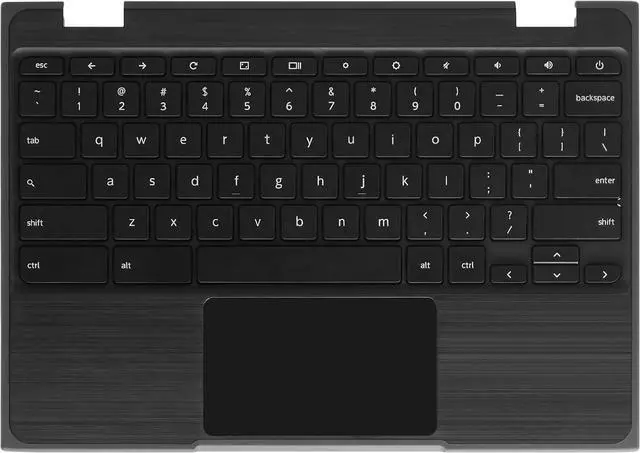 Alt view image 2 of 3 - 5CB0Z21474 Replacement Upper Case Palmrest for Lenovo 100e Chromebook 2nd AST 82CD Keyboard Touchpad Assembly